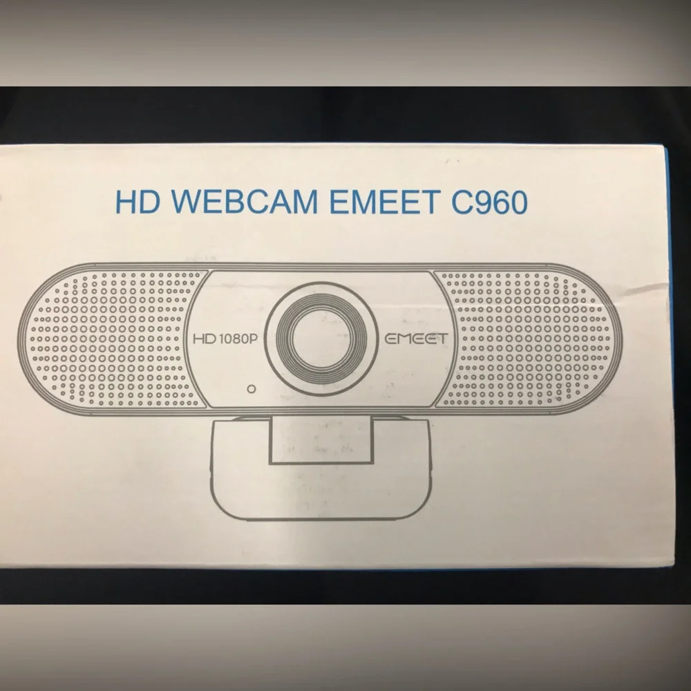 New- EMEET HD Webcam C960 with microphone 90 degree view